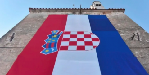 171° aniversario de la Bandera Croata